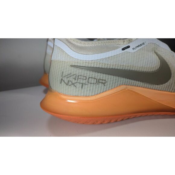 Nike Court React Vapor NXT Men’s 9.5 Tennis Shoes White Orange | CV0724-103 main image 5